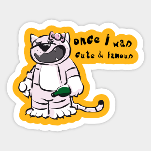 Infamous Cat Sticker